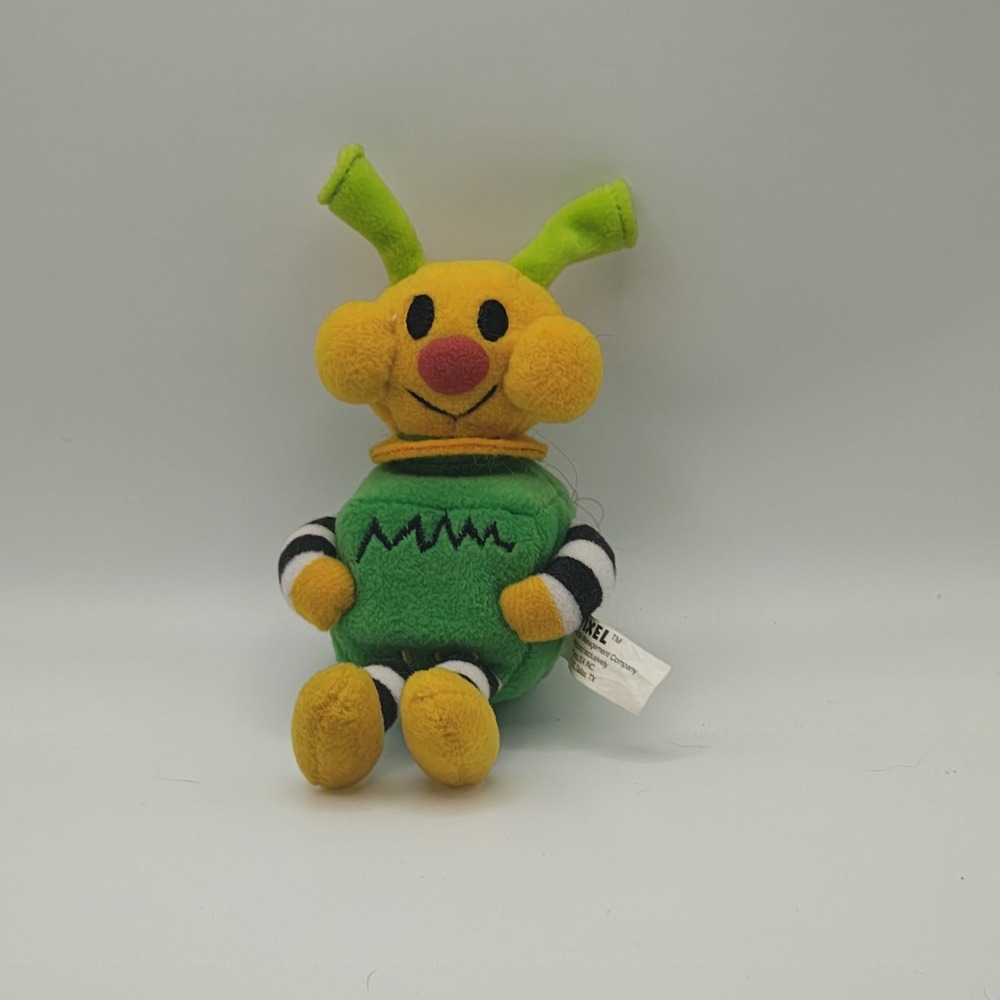Vintage Comp Kids PIXEL Plush Bug Toy Manufactured for CompUSA 1998 F22